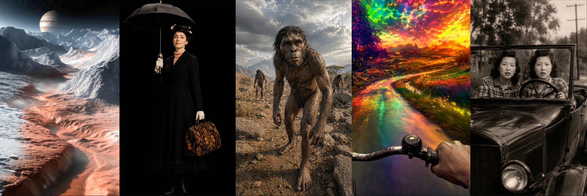 Five scenes from Quantum